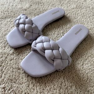 Express Braided Flat Sandals